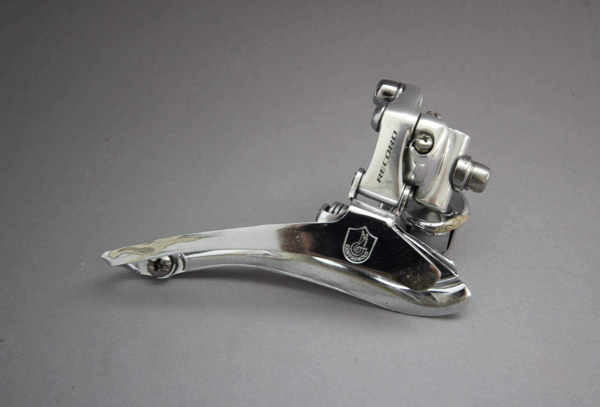 パーツ Campagnolo Campagnolo Record Front Derailleur / 8 Sp / Titanium - velowizard.com
