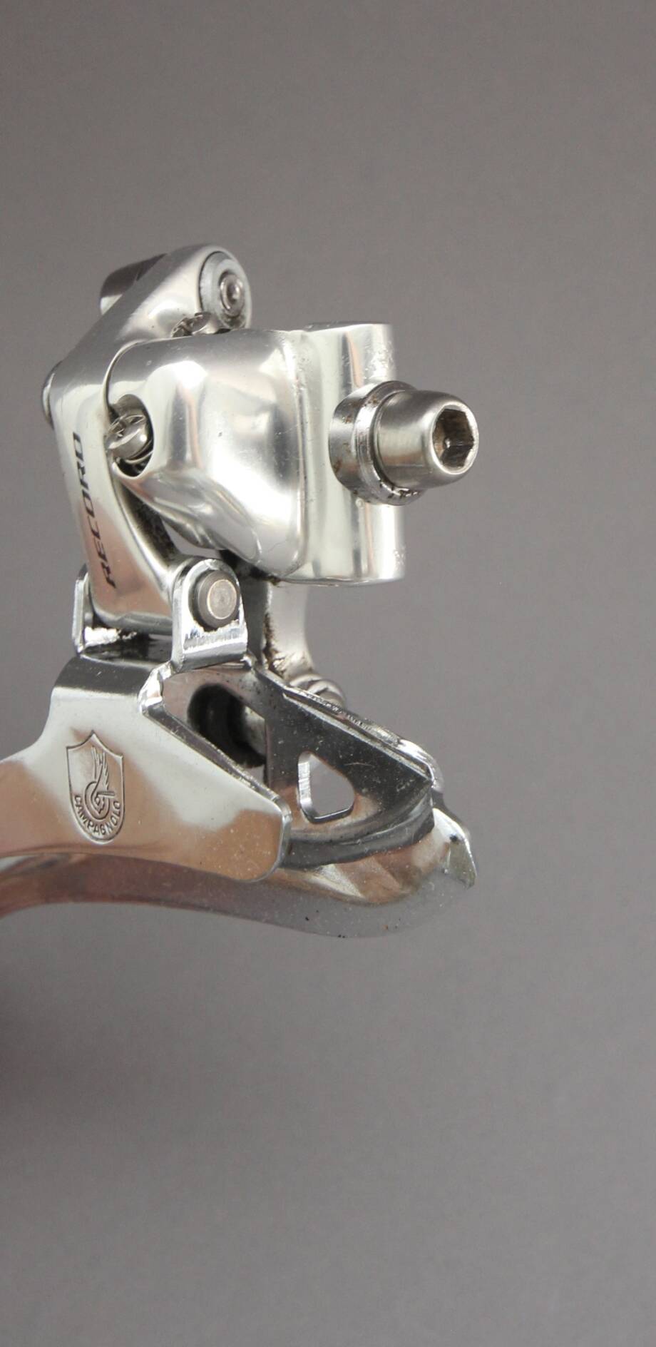Campagnolo Record Front Derailleur / 8 Sp / Titanium - velowizard.com