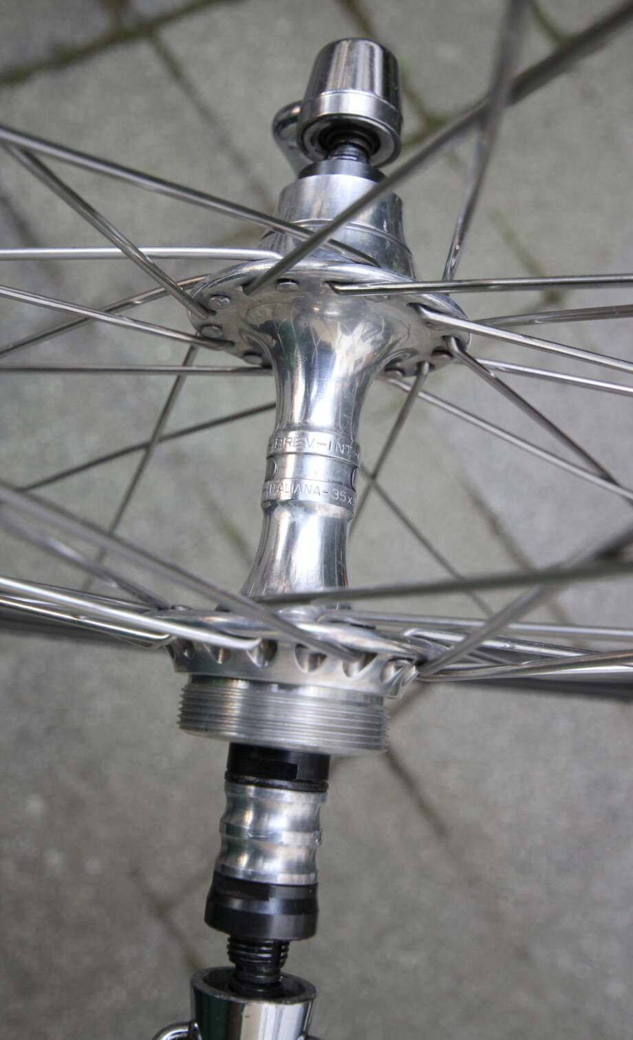 ピスト決戦ホイール28H カンパレコード Wolber Profil 18 Campagnolo C-Record / Wolber TX Profil / Wheel Set - velowizard.com