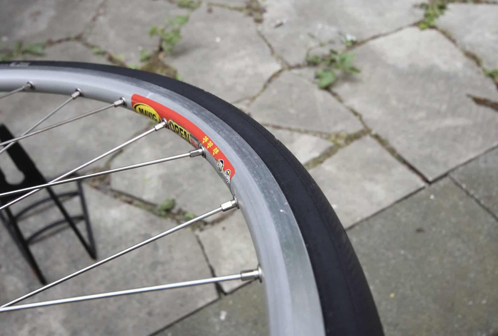 Campagnolo Record O.S. / Mavic Open Pro