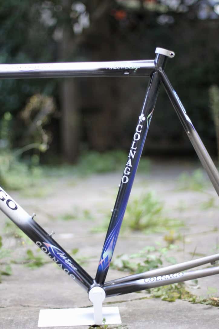 Colnago Oval Titanio Art Decor Frame / 58 cm