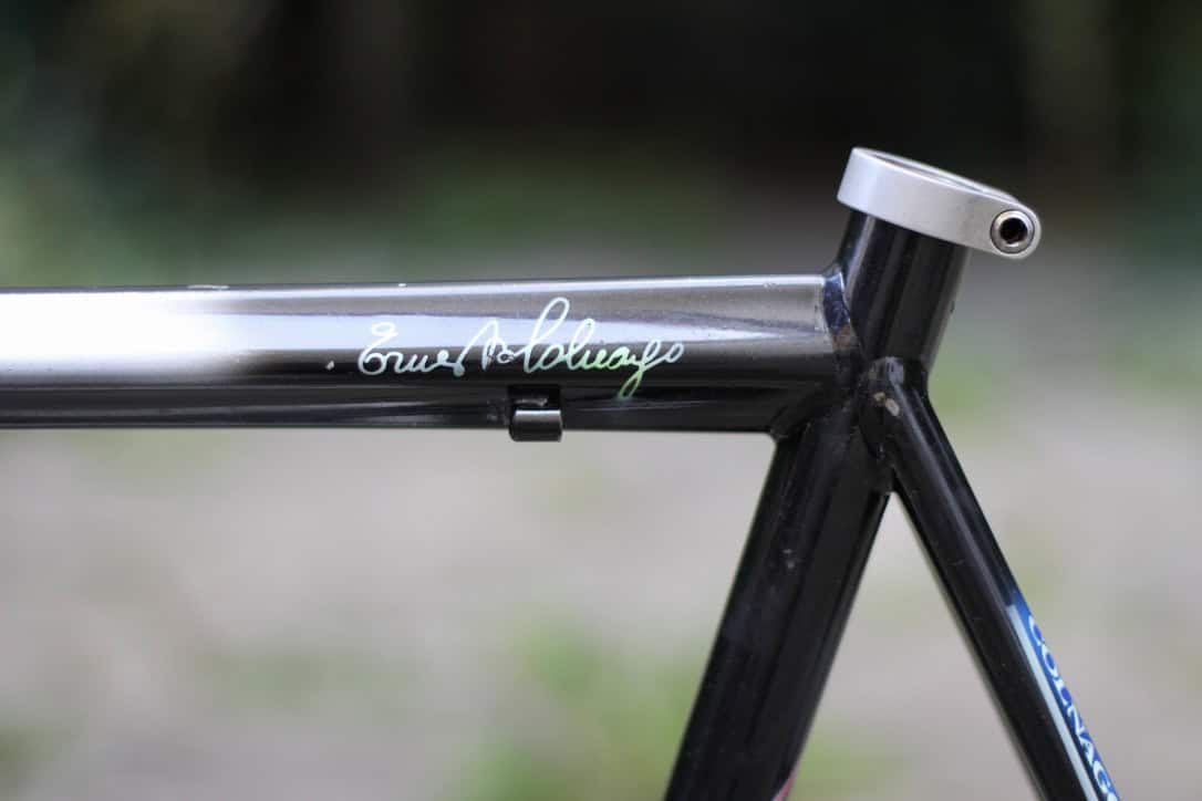 Colnago Oval Titanio Art Decor Frame / 58 cm