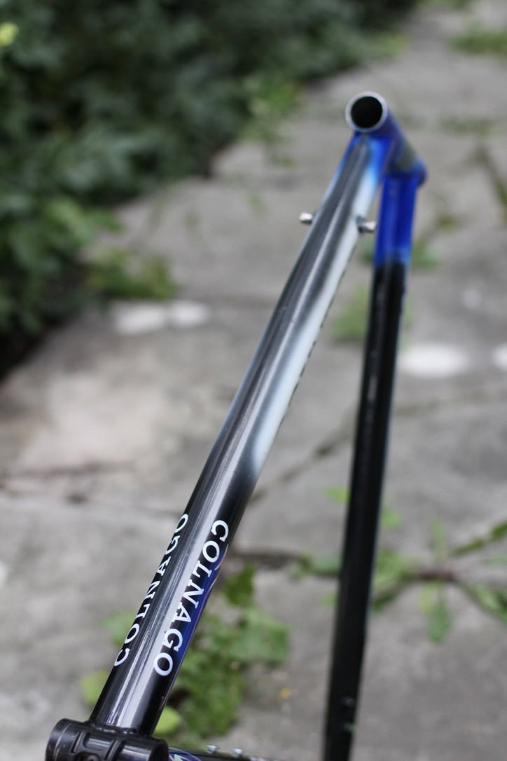 Colnago Oval Titanio Art Decor Frame / 58 cm