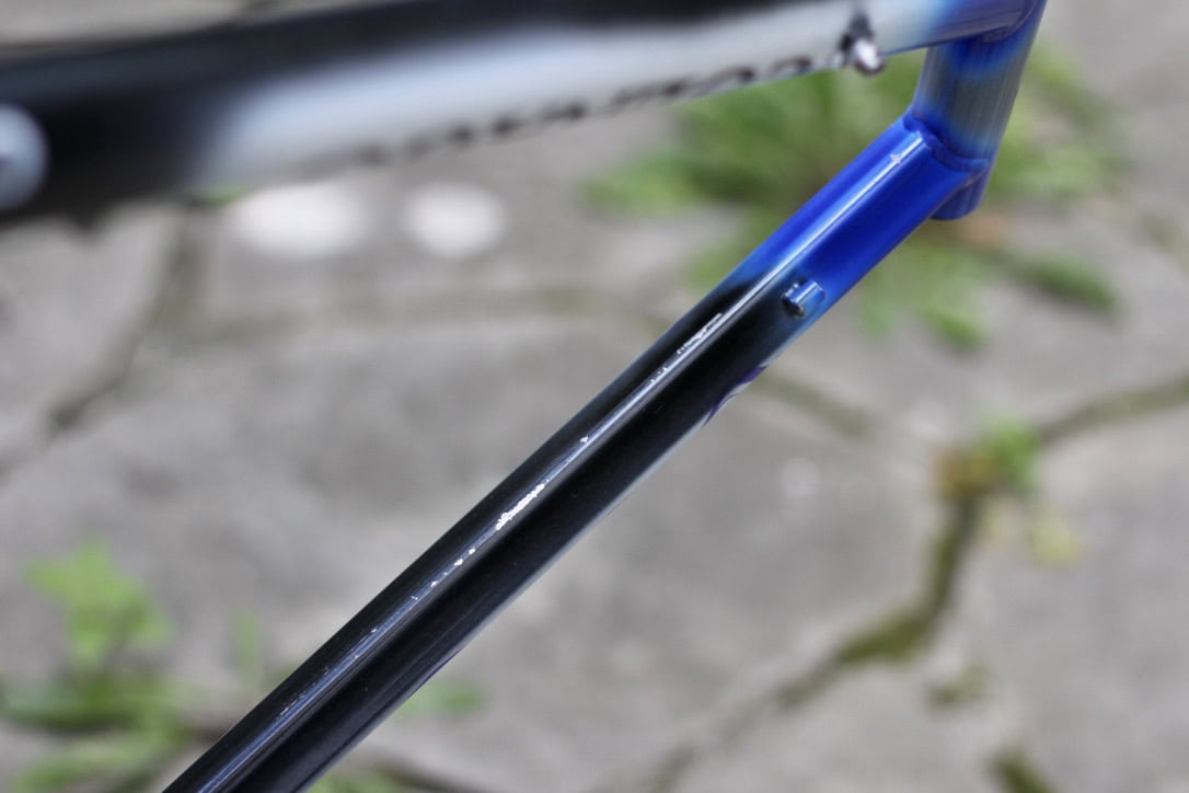 Colnago Oval Titanio Art Decor Frame / 58 cm