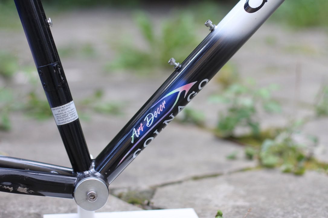 Colnago Oval Titanio Art Decor Frame / 58 cm