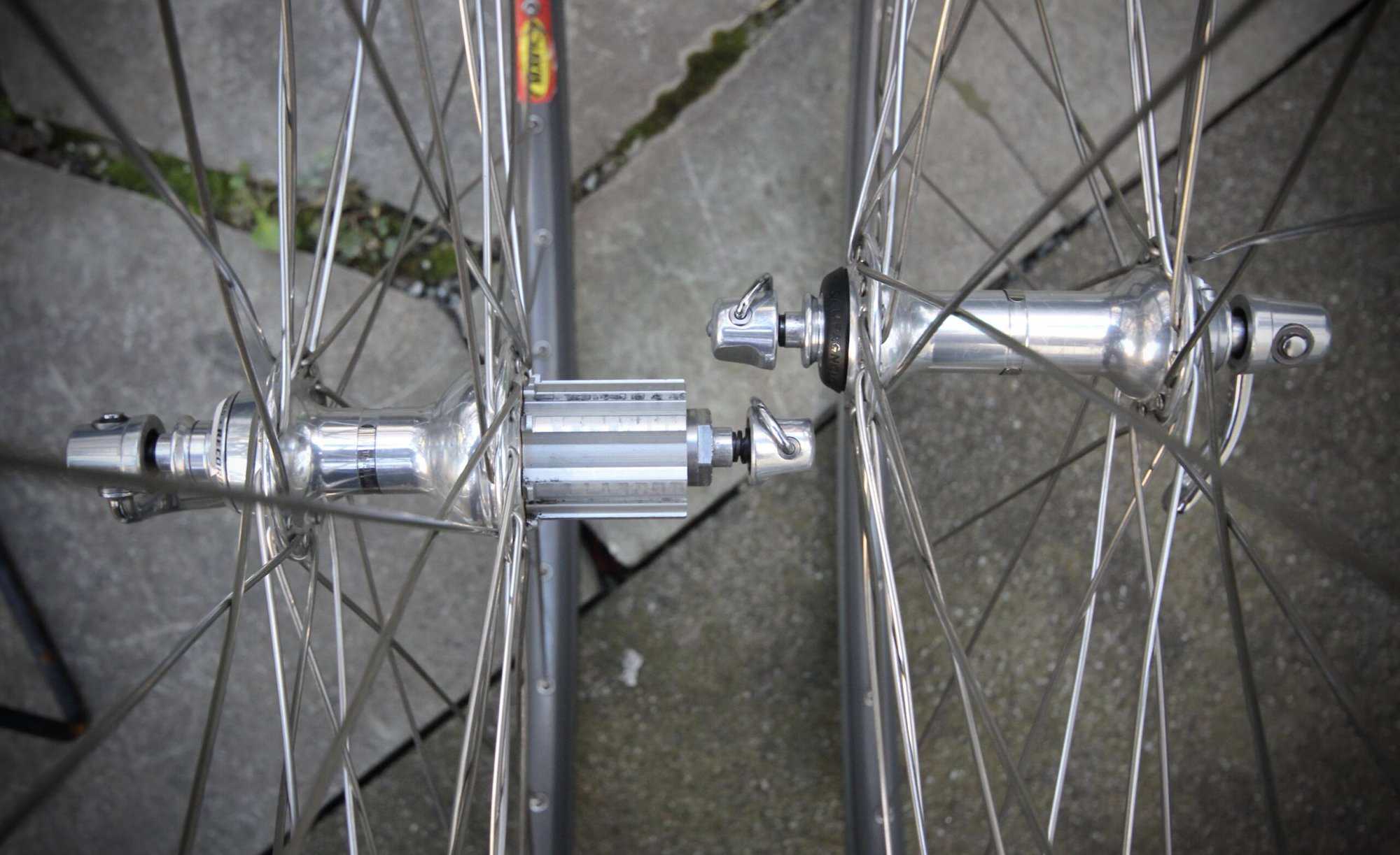 Campagnolo Record O.S. / Mavic Open Pro Ceramic