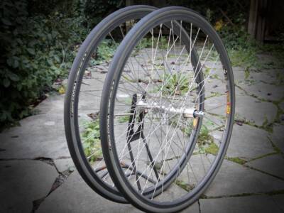 Campagnolo Record O.S. / Mavic Open Pro Ceramic - velowizard.com
