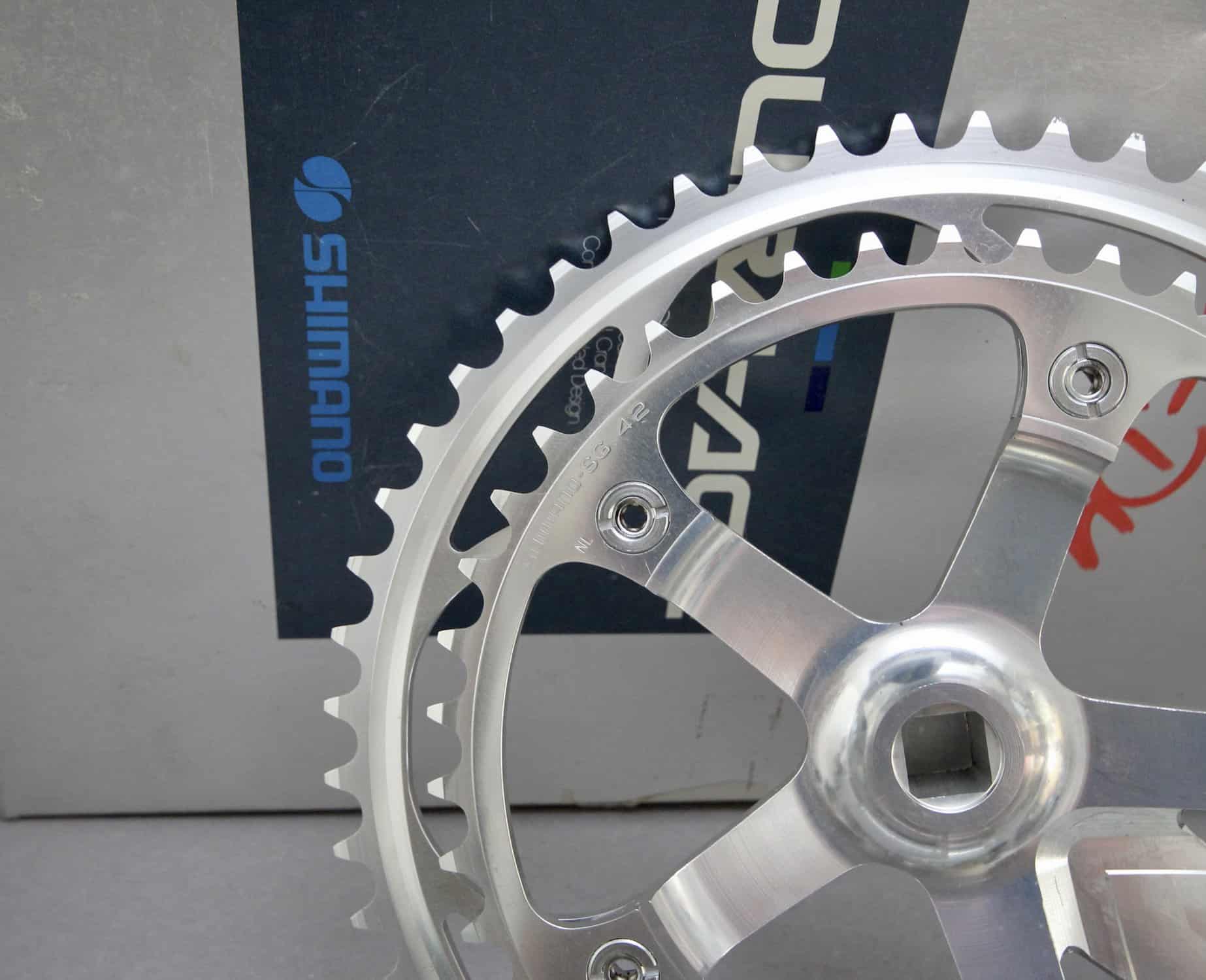 Shimano Dura Ace FC-7402 Crank / 172.5 mm / NOS – velowizard.com