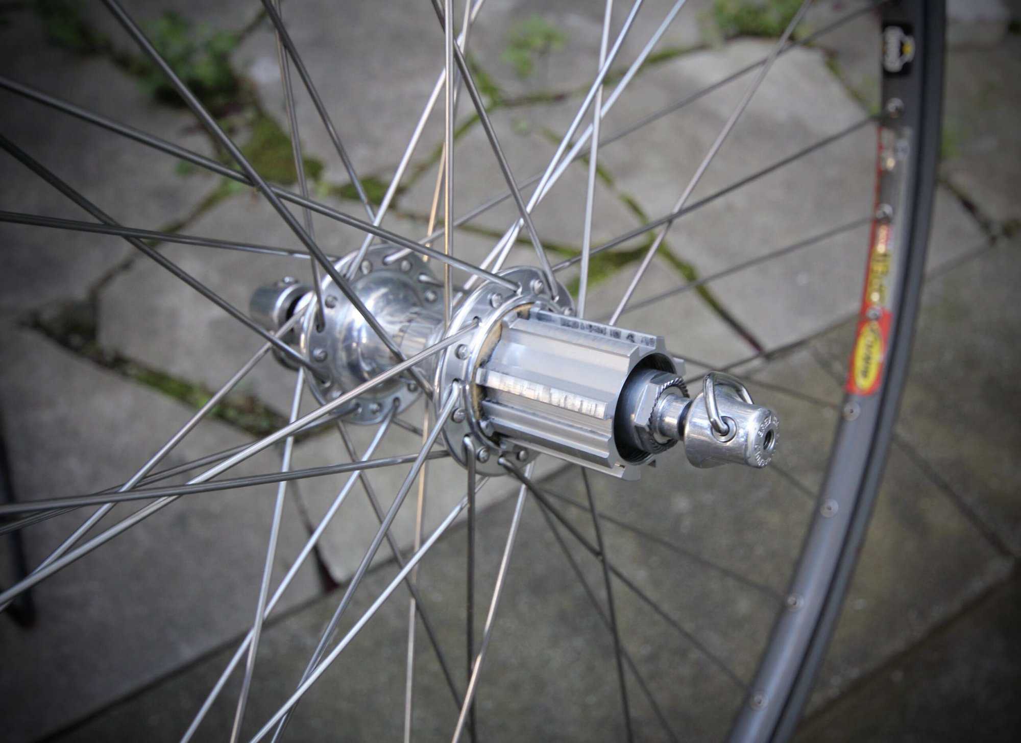 Campagnolo Record O.S. / Mavic Open Pro Ceramic