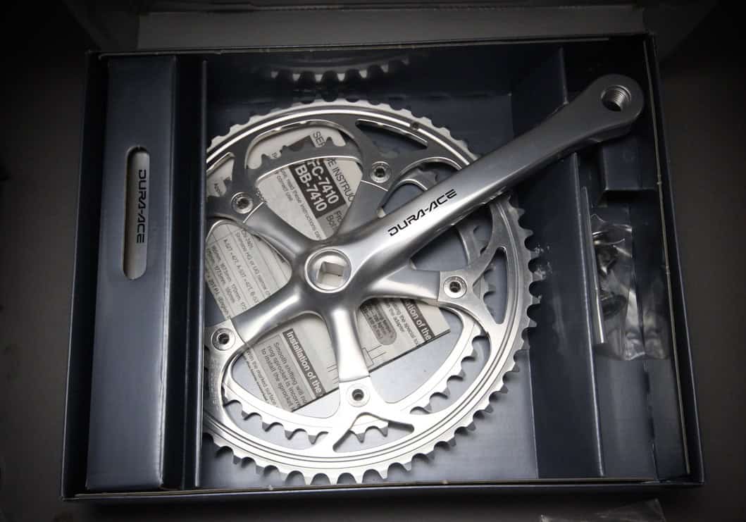 Shimano Dura Ace FC-7410 Crank / 170 mm / NOS – velowizard.com