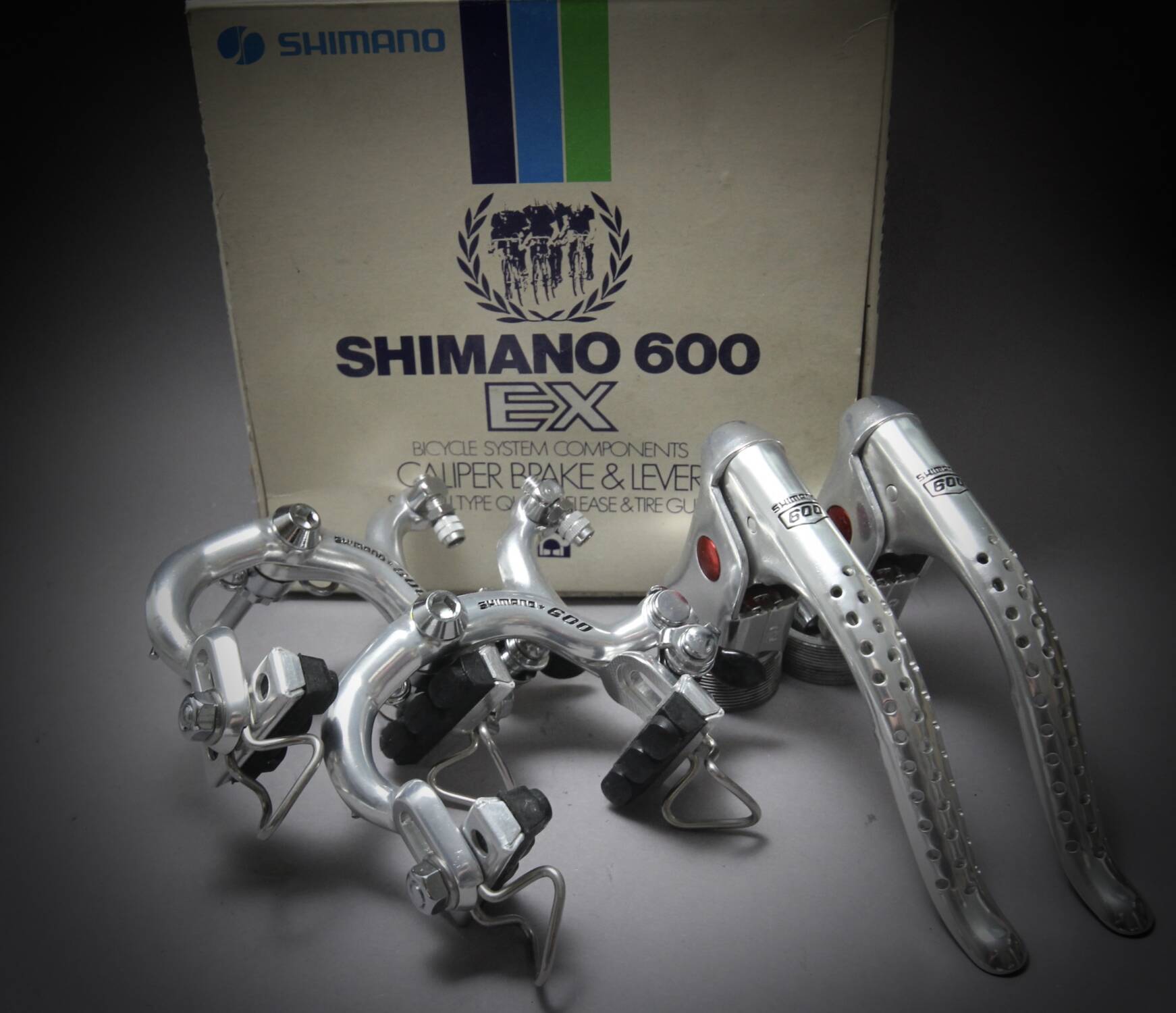 シマノ600EX FRディレイラーセット Shimano 600 EX Brake Set / NOS - velowizard.com