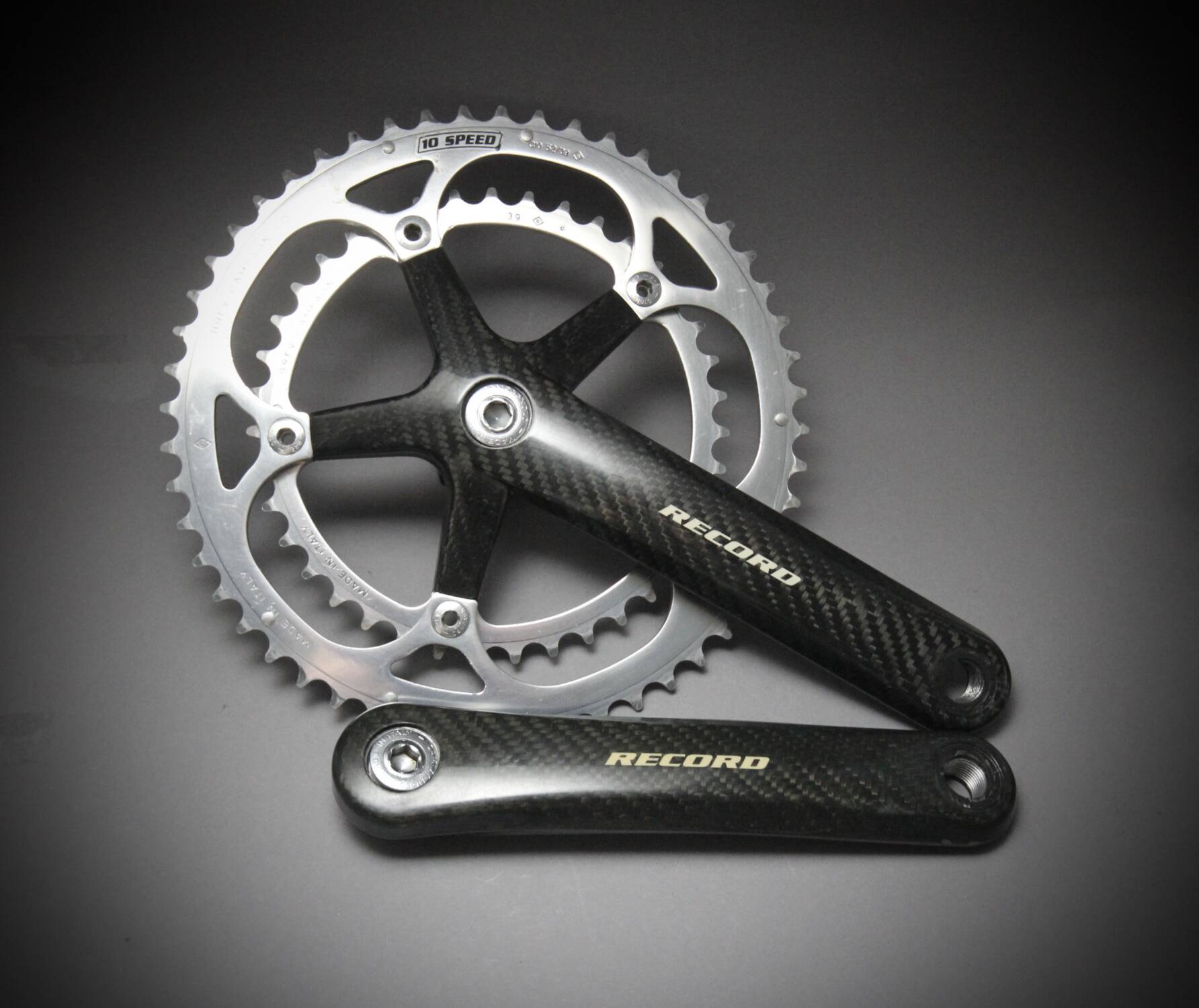 Pédalier Campagnolo Croix D'Aune GC 1993 - 172,5 Mm - 42/52 Dents - Argenté