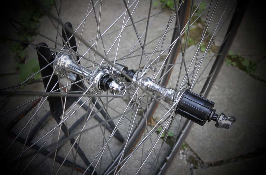 Shimano Dura Ace FH HB 7403 / Wolber TX Profil Titane Chrome