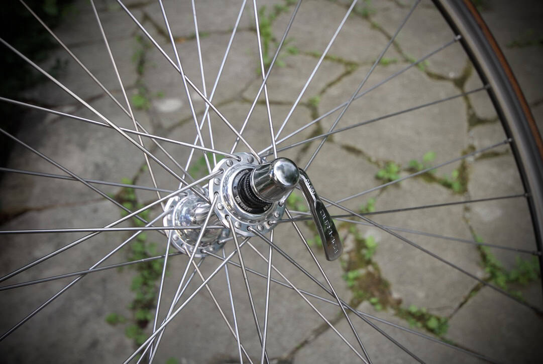 Shimano Dura Ace FH HB 7403 / Wolber TX Profil Titane Chrome