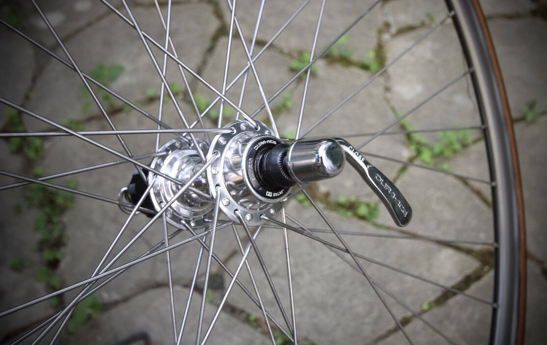 Shimano Dura Ace FH HB 7403 / Wolber TX Profil Titane Chrome